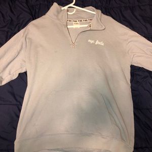 light blue PINK hoodie